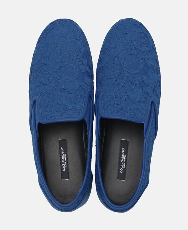 Dolce & Gabbana Slip-on sneakers Blue