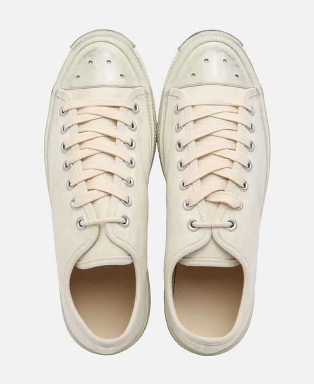 Acne Studios Ballow Soft Tumbled Tag Sneakers White