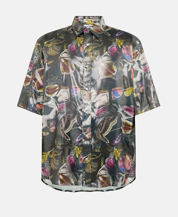 Acne Studios Short-sleeved shirt - casual fit Black