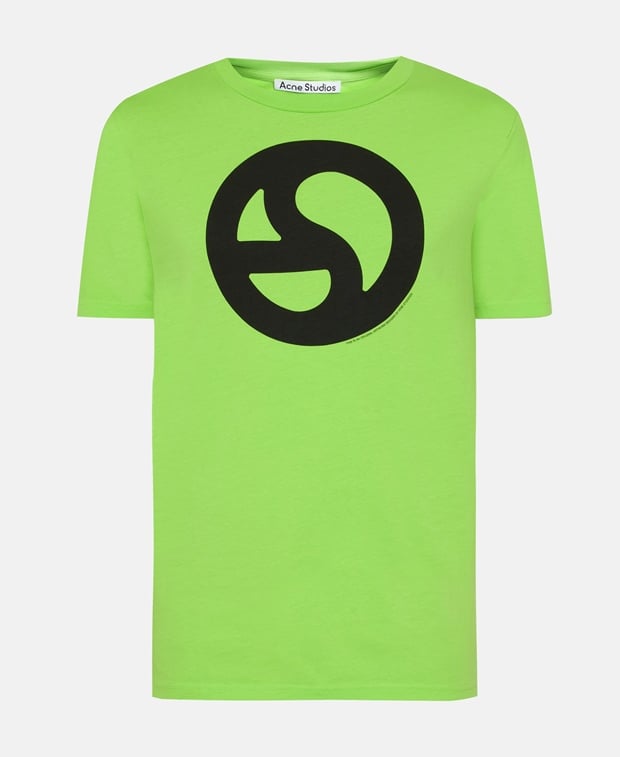 Acne Studios Crew neck t-shirt Apple Green