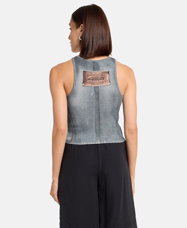 Acne Studios Denim top Slate Blue