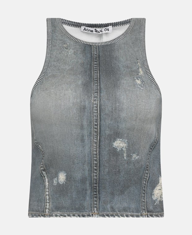 Acne Studios Denim top Slate Blue