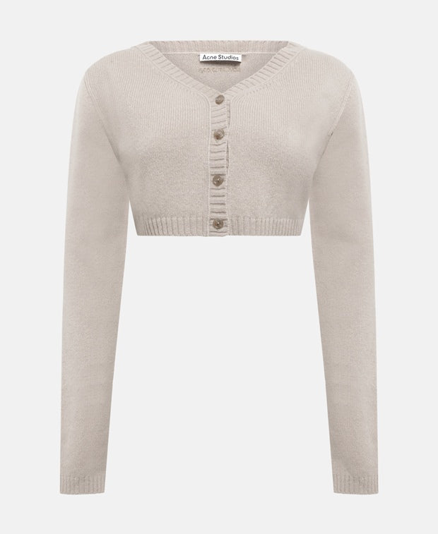 Acne Studios Wool cardigan Beige