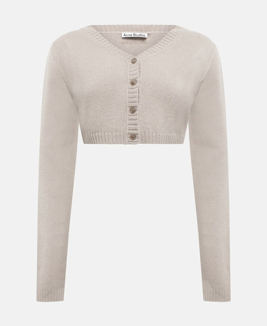 Acne Studios Wool cardigan Beige