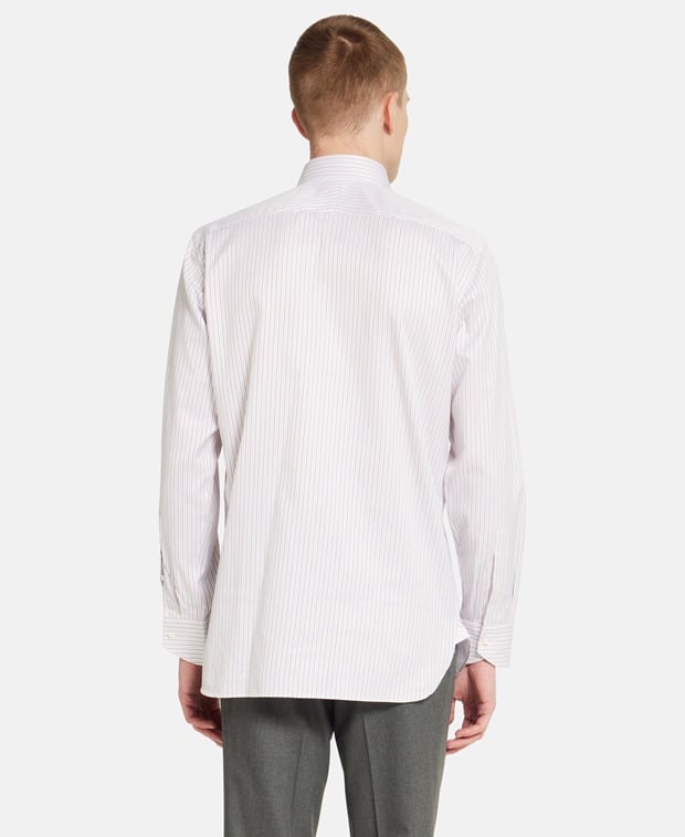 Canali Long-sleeved shirt - regular fit Off-white