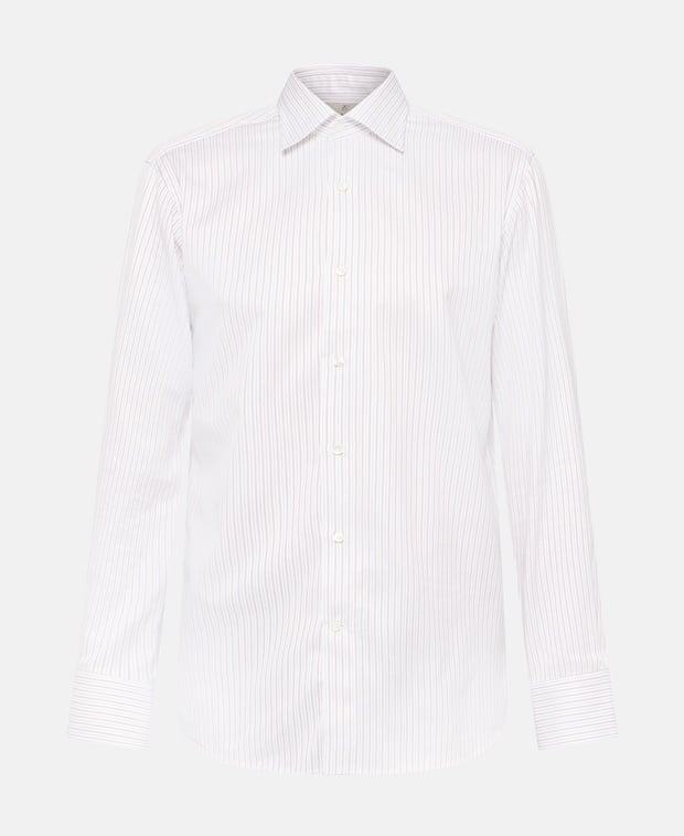 Canali Long-sleeved shirt - regular fit Off-white