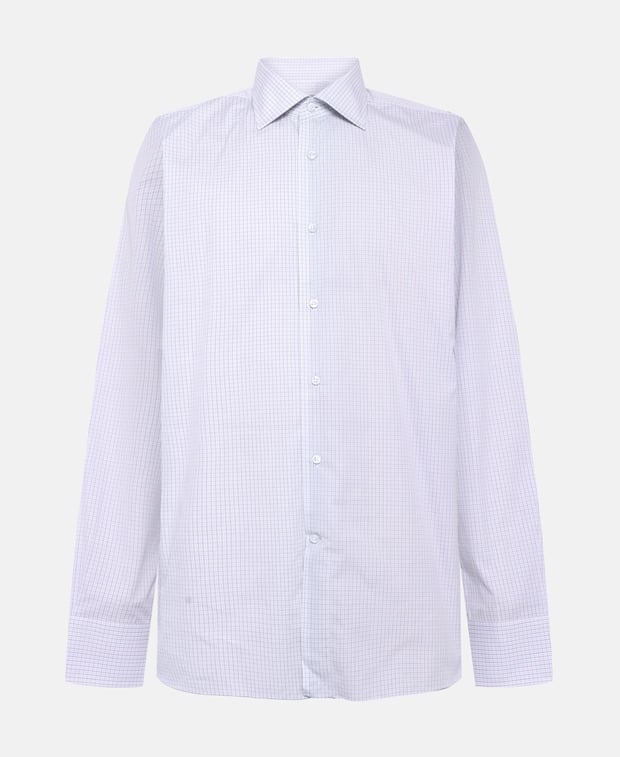 Canali Long-sleeved shirt - classic fit Purple