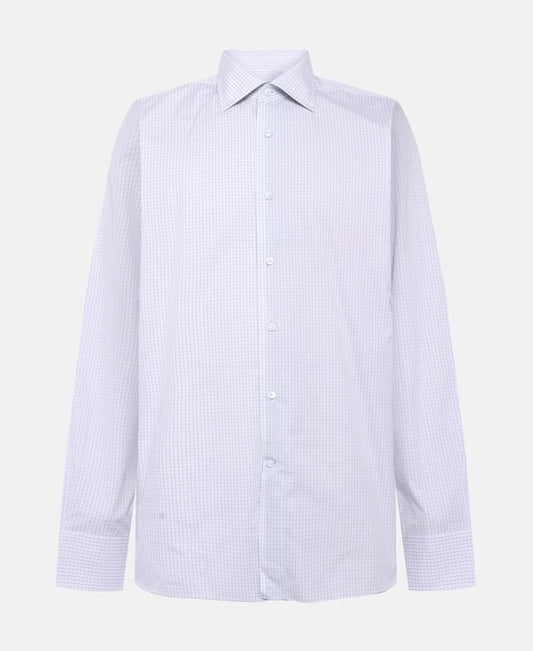 Canali Long-sleeved shirt - classic fit Purple