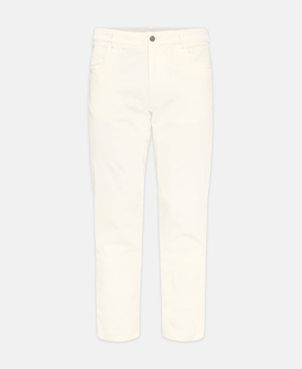 Canali Corduroy trousers White