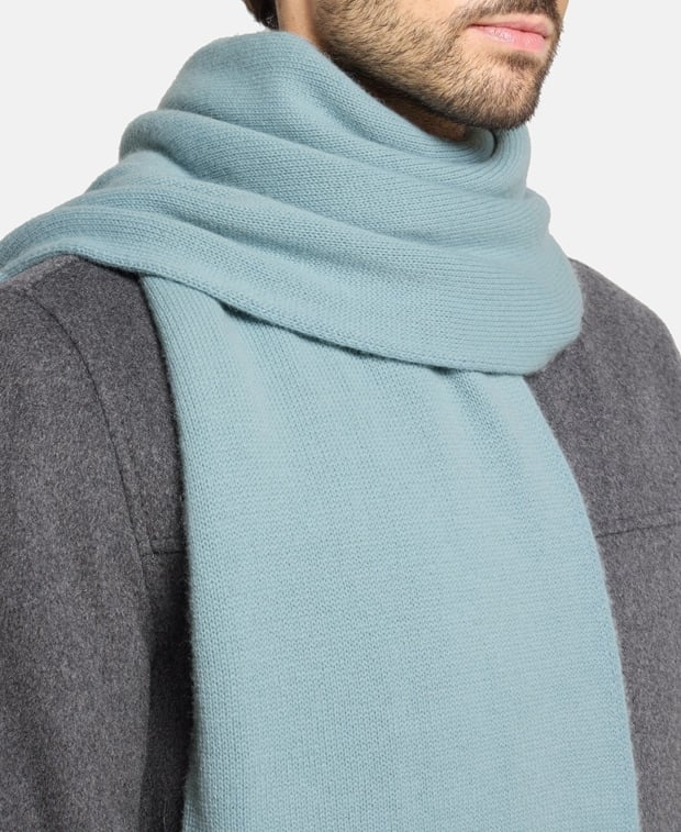 Canali Cashmere scarf Green