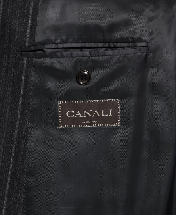 Canali Wool suit Dark Grey