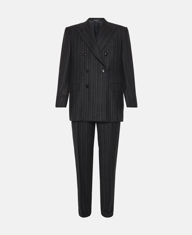 Canali Wool suit Dark Grey