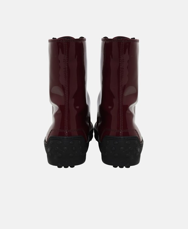 Tod's Lace-up ankle boot Bordeaux