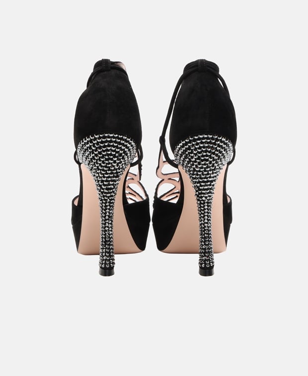 Roger Vivier Vivier Queen Heeled sandals Black