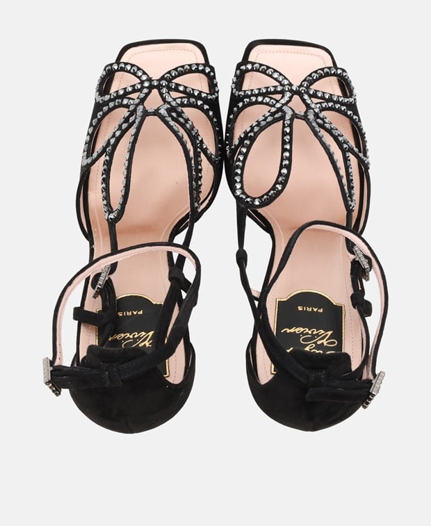 Roger Vivier Vivier Queen Heeled sandals Black