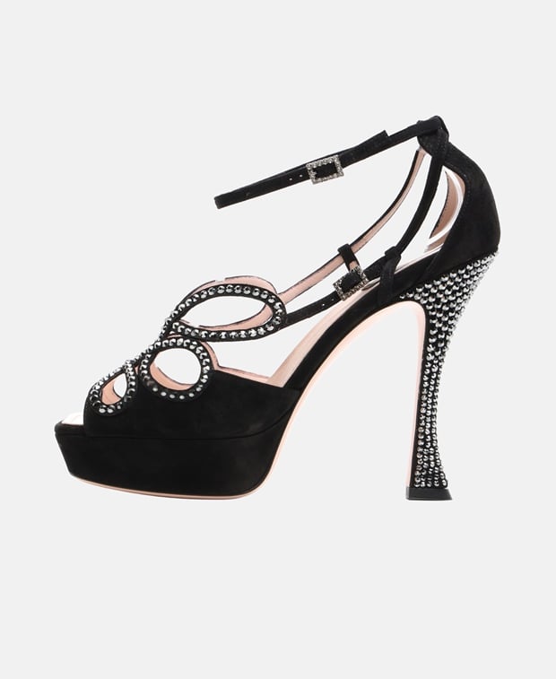 Roger Vivier Vivier Queen Heeled sandals Black