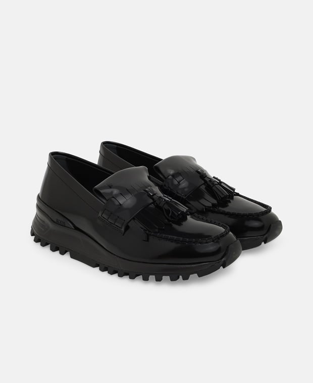 Tod's Sportivo 98B Moccasins Black