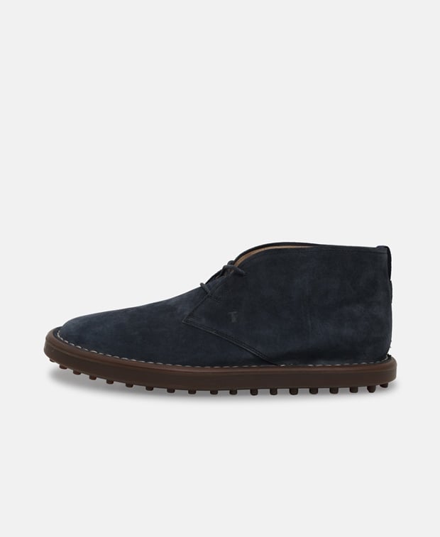 Tod's Ideal Desert boots Midnight Blue