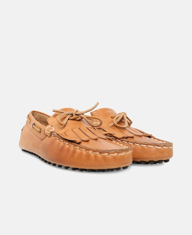 Tod's Frangia Moccasins Brown
