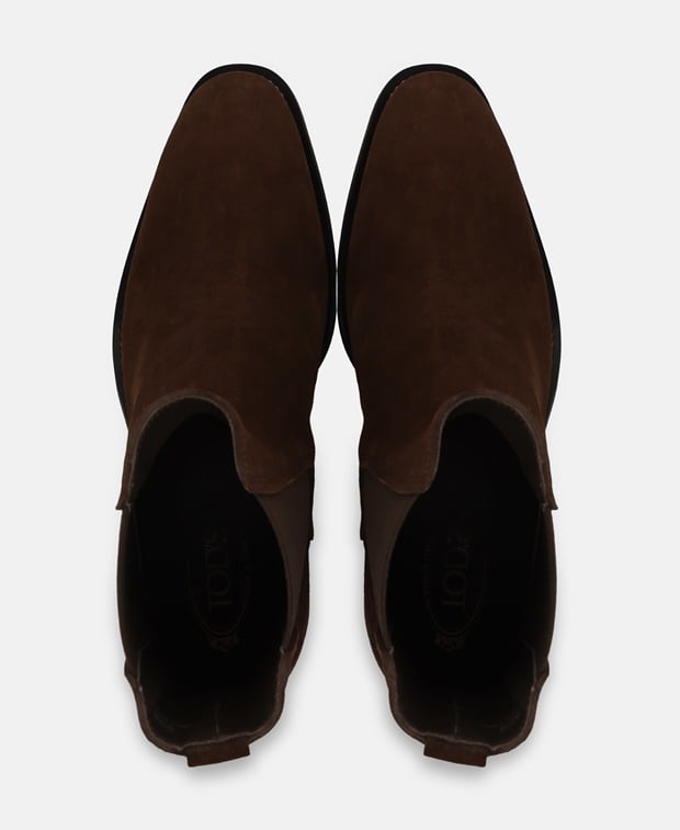 Tod's Stivaletto Chelsea boots Brown