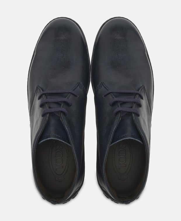 Tod's Polacco Rest Desert boots Blue