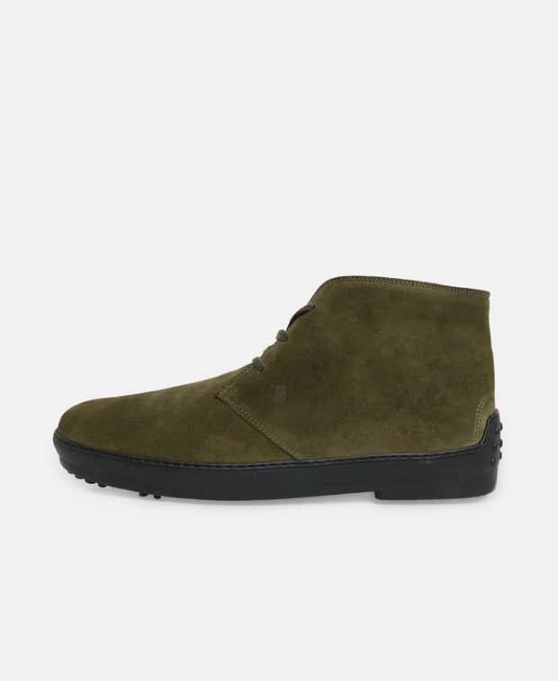 Tod's Polacco Rest Desert boots Dark Green