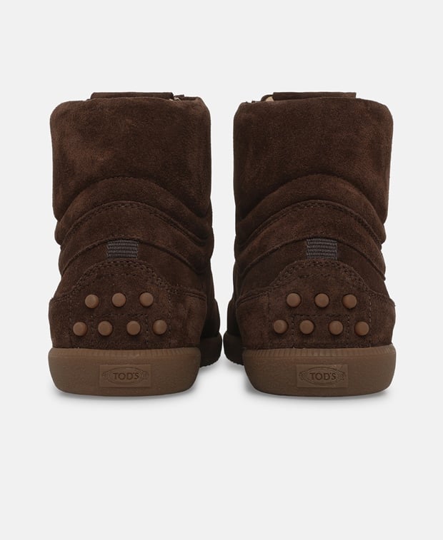Tod's Mid.Allac. Casseta Leggera 68C Sneakers Brown