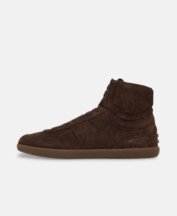 Tod's Mid.Allac. Casseta Leggera 68C Sneakers Brown
