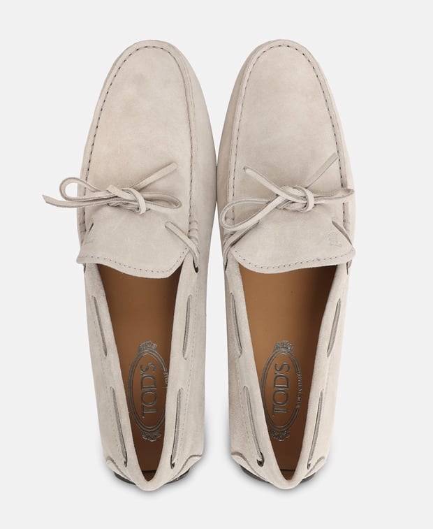 Tod's Moccasins Greige