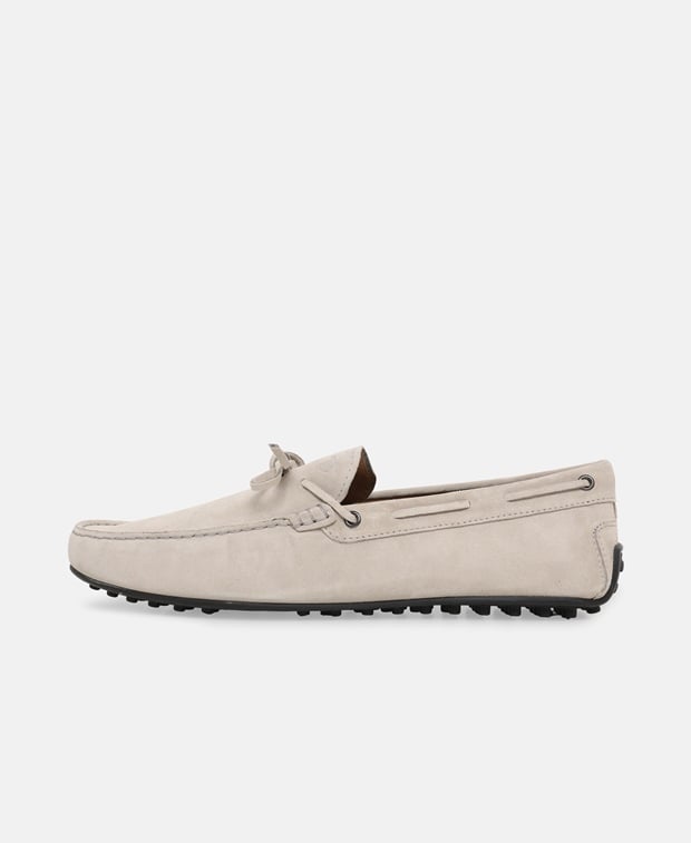 Tod's Moccasins Greige