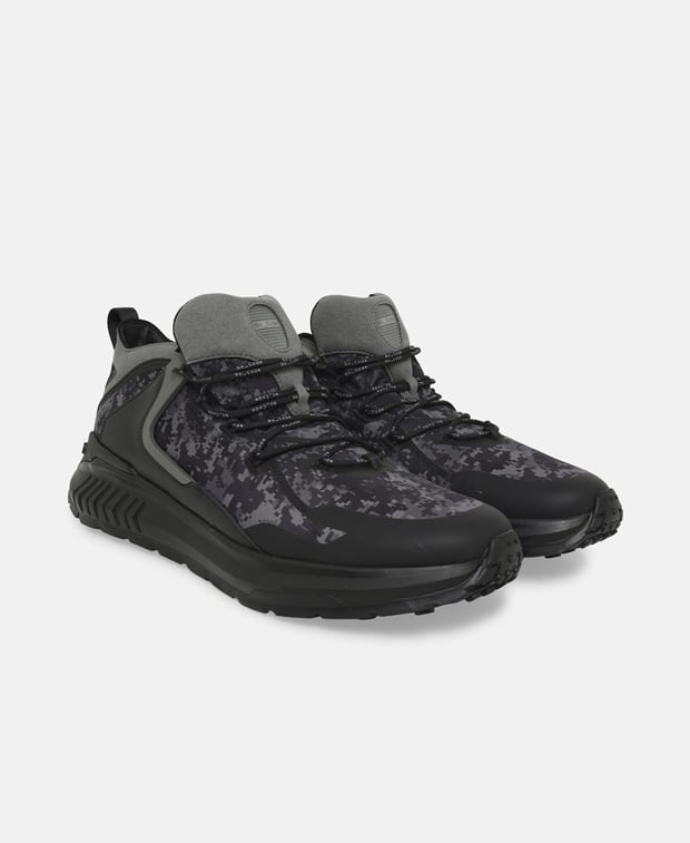 Tod's Allac.Camourf.Running No Code 07I Sneakers Black