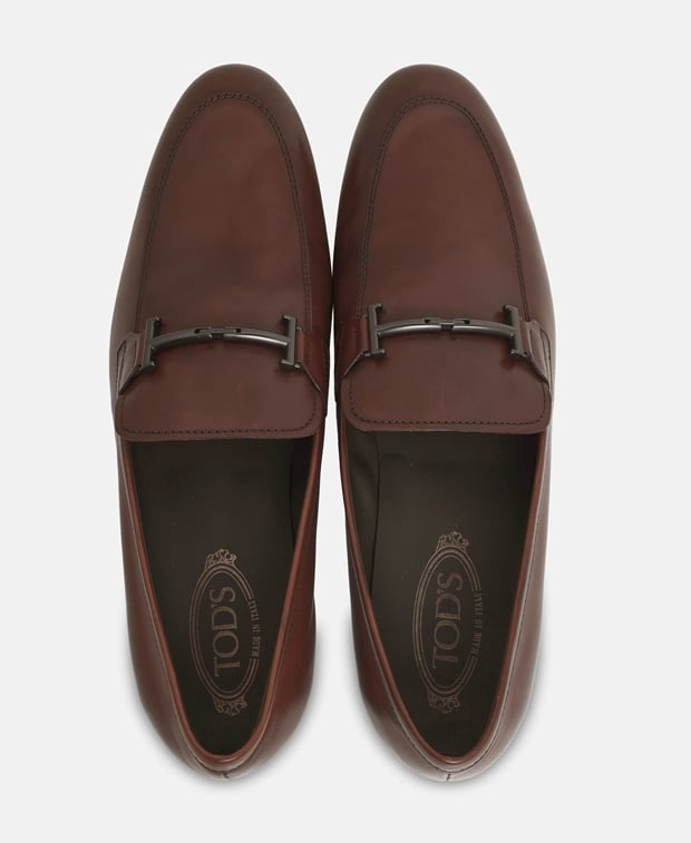 Tod's Cuoio Loafers Brown