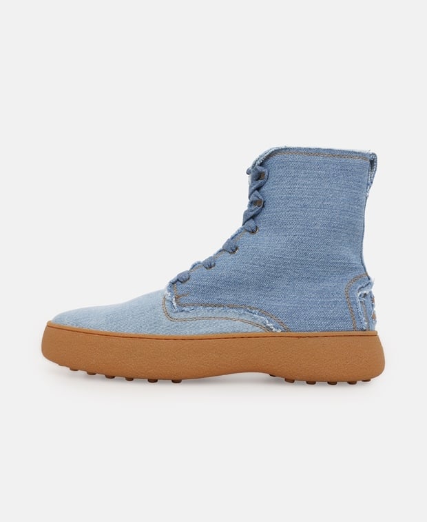 Tod's Lace-up boots Light Blue