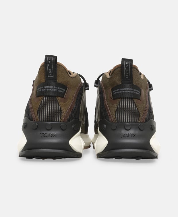 Tod's Allacciata Running No Code Sneakers Brown