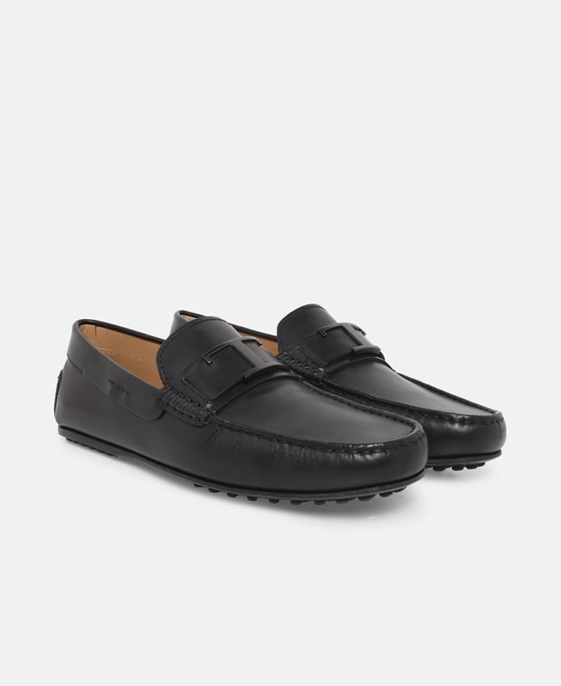 Tod's CA75 City Moccasins Black