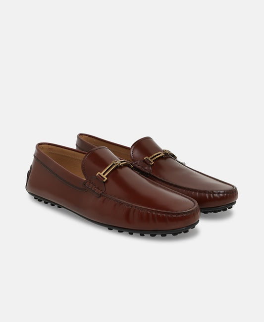 Tod's City Gommino Moccasins Nougat