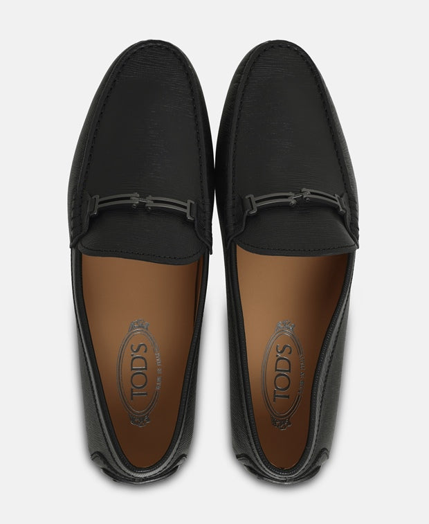 Tod's City Gommini Moccasins Black