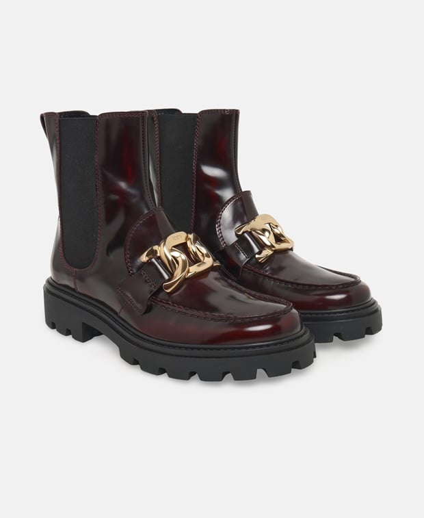 Tod's Pesante Chelsea boots Purple