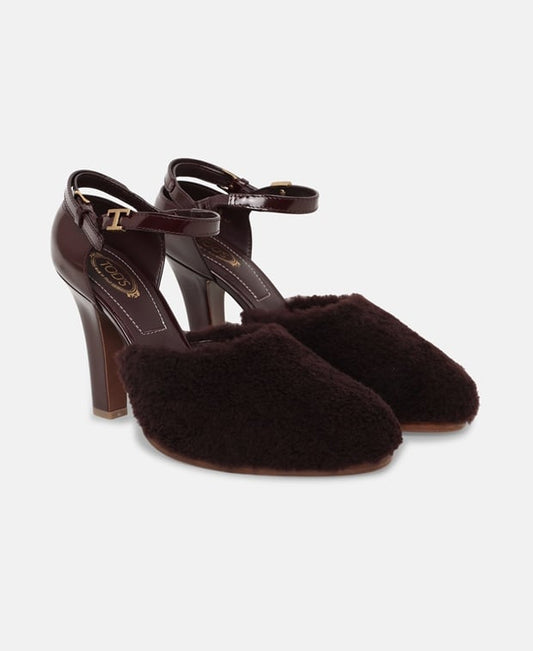Tod's Ankle strap pump Purple