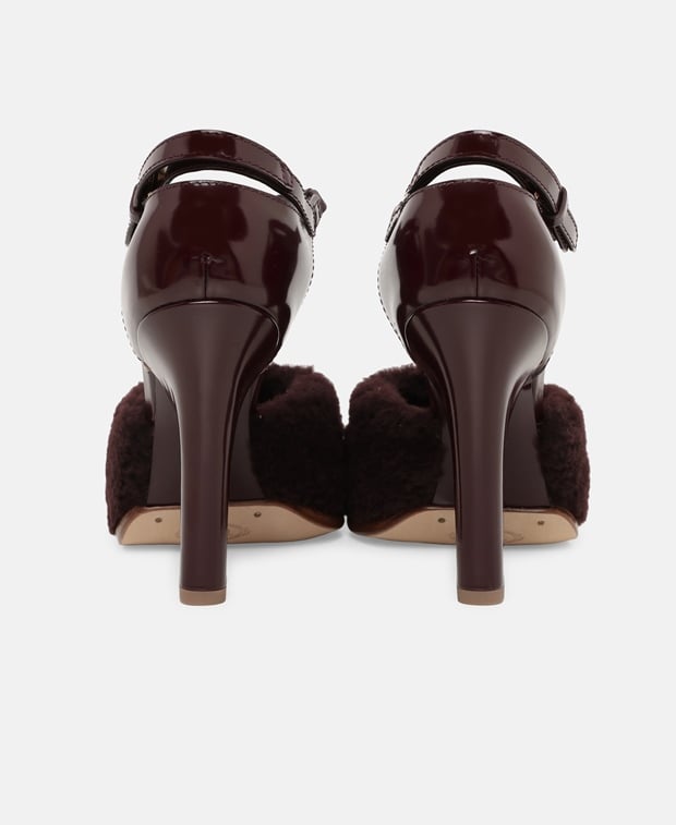 Tod's Ankle strap pump Purple