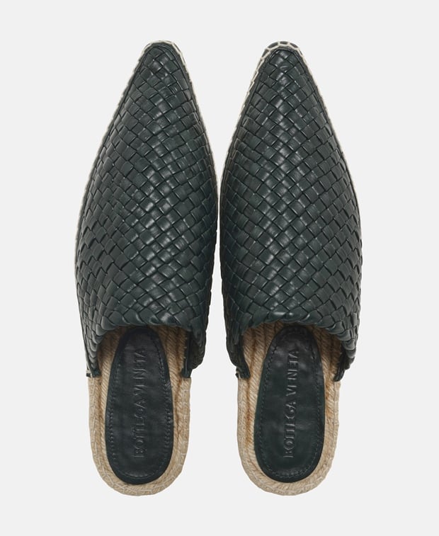 Bottega Veneta Espadrilles Dark Green