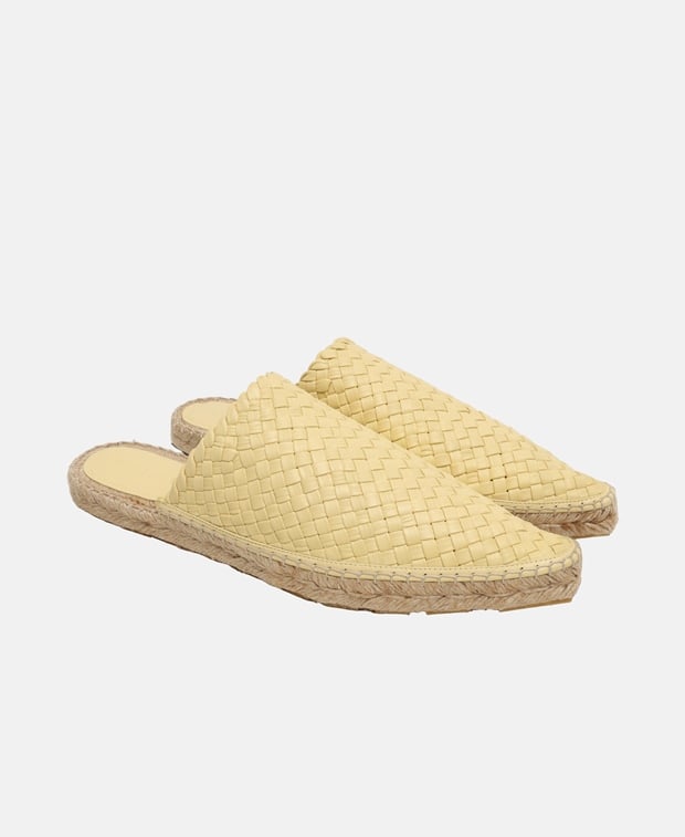 Bottega Veneta Espadrilles Light Yellow