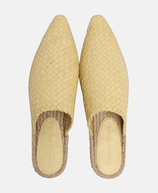 Bottega Veneta Espadrilles Light Yellow