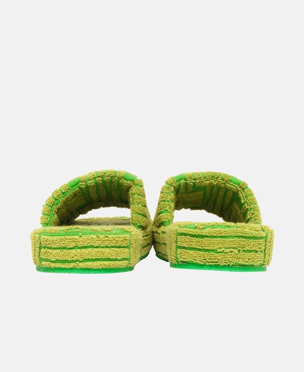 Bottega Veneta Slides Lime
