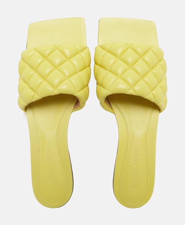 Bottega Veneta Mules Lime