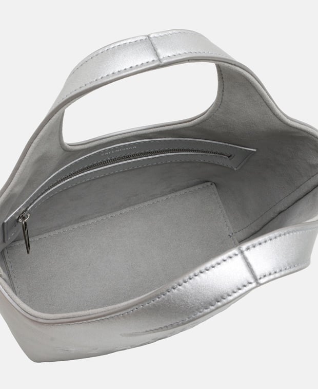 Balenciaga Mary Kate Leather handbag Silver