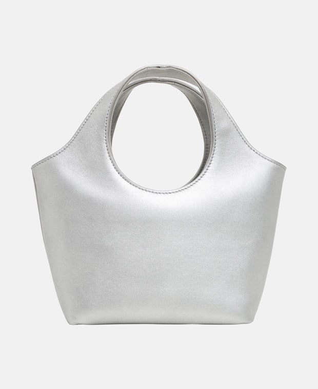 Balenciaga Mary Kate Leather handbag Silver