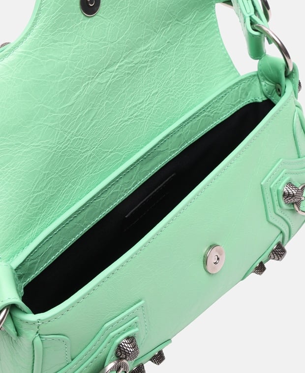 Balenciaga Leather shoulder bag Le Cagole