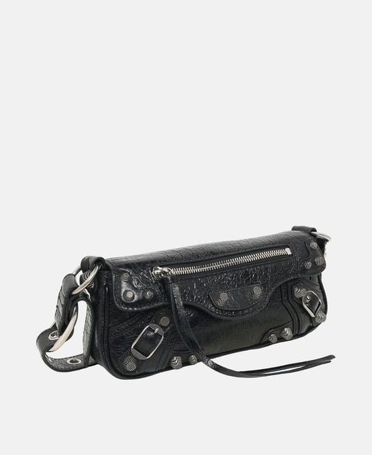 Balenciaga Leather shoulder bag Le Cagole