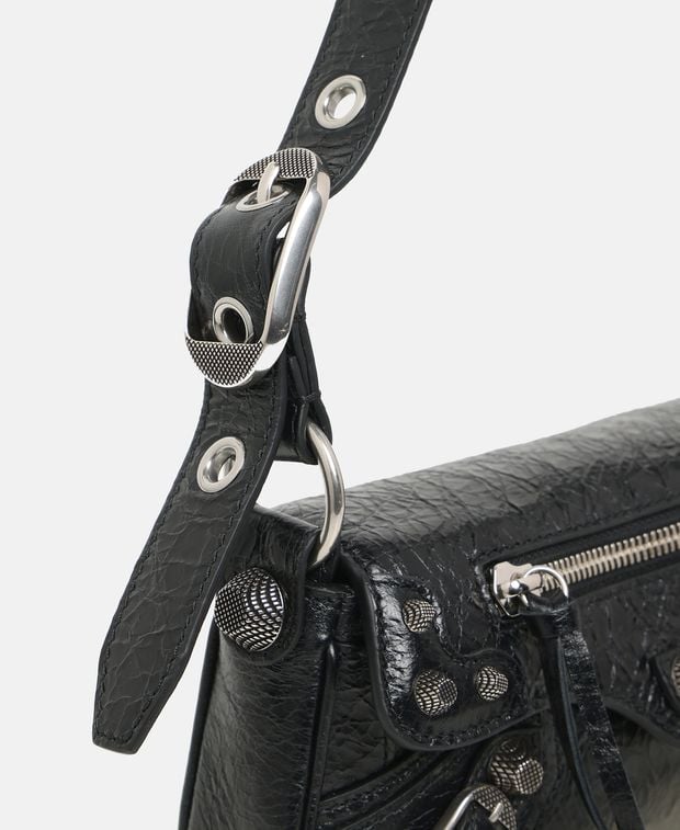 Balenciaga Leather shoulder bag Le Cagole